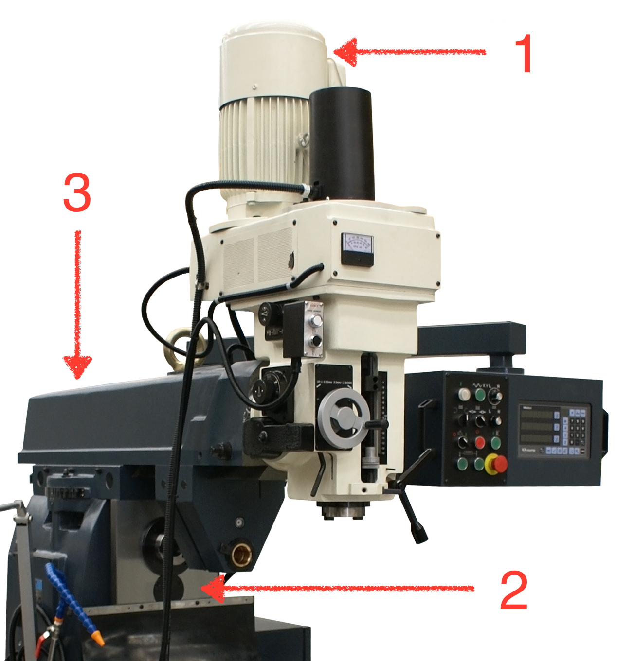 Fresadora FHV-300 - cabezal