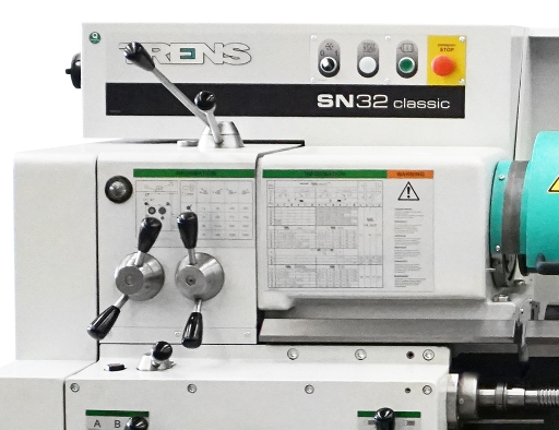 Torno paralelo SN-32 - caja revoluciones